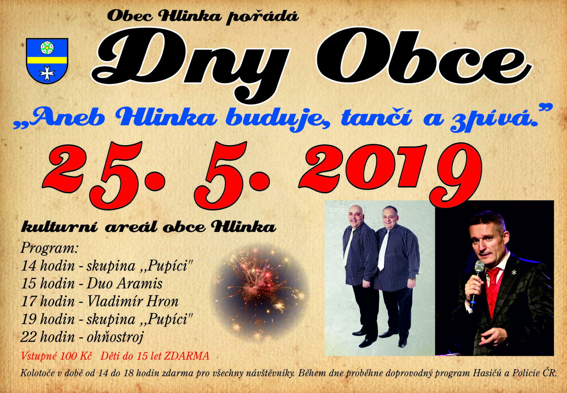 Slider image of Obec Hlinka website homepage